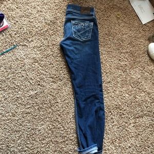 BKE Stella Dark Wash Skinny Jeans